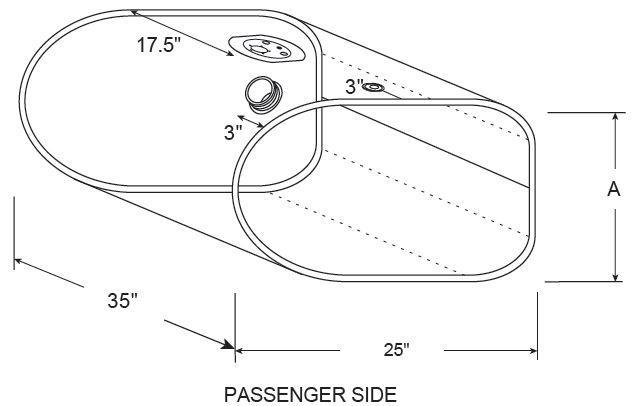 INTERNATIONAL 4300 FUEL TANK