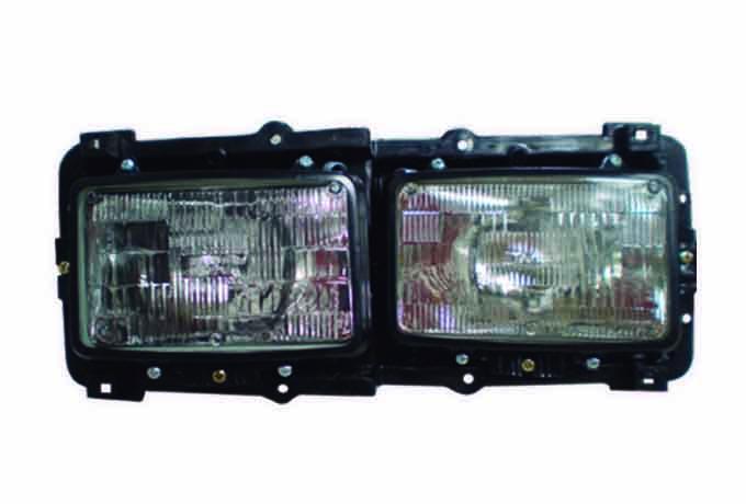 FREIGHTLINER FLD120 HEADLAMP ASSEMBLY AND COMPONENT