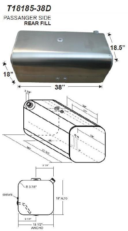 FREIGHTLINER M2 106 FUEL TANK