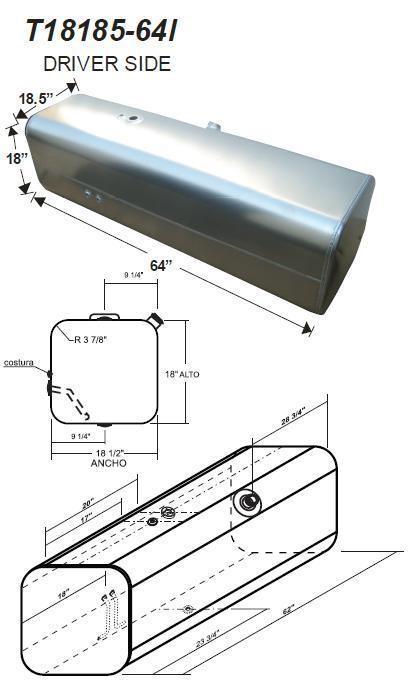 FREIGHTLINER M2 106 FUEL TANK